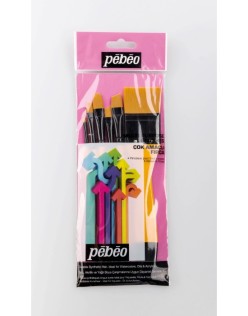 PEBEO SET 8  6   Lİ ÇOK AMAÇLI  FIRÇA SETİ