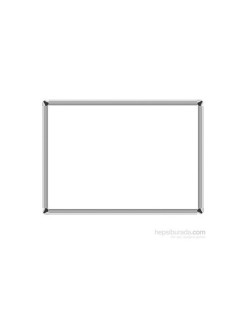  PANDA Alüminyum Çerçeveli  25x35 Laminat Yazı Tahtası  